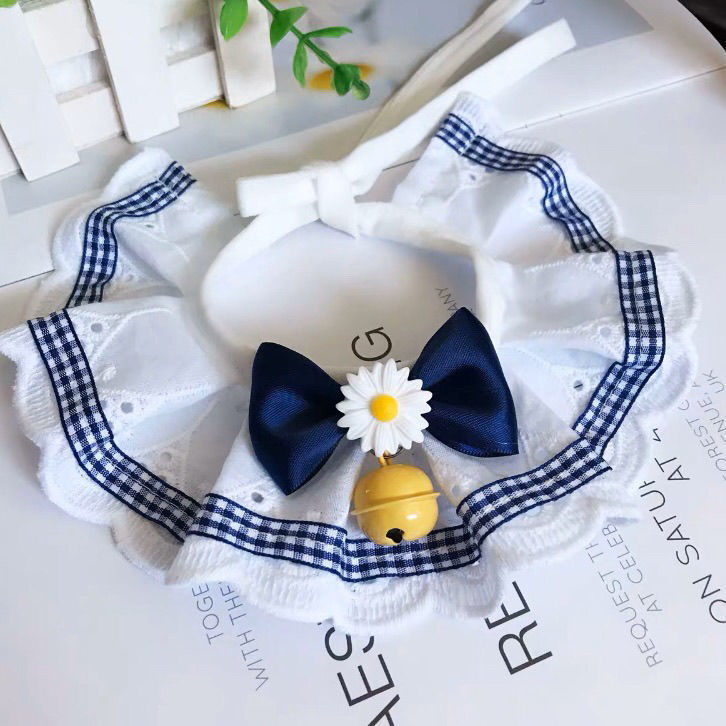 猫咪围兜公猫宠物狗狗口水巾围脖饰品中小型犬可爱围嘴配饰三角巾