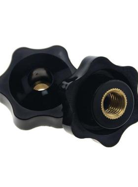 6PCS Six Star Type Through Hole M5 M6 M8 Plum Bakelite Hand