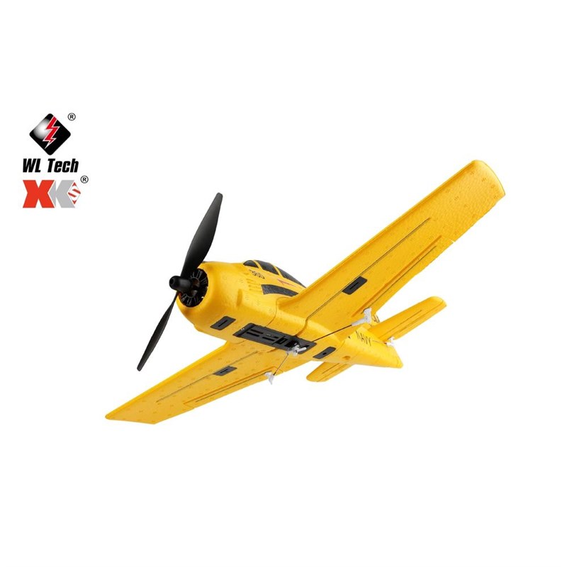 Xk A210 T28 4ch 384 Wingspan 6g/3d Modle Stunt Plane Six Axi
