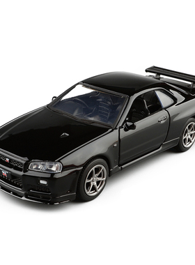 High Simulation 1:36 Nissan GTR R34 Skyline Ares Diecasts &a