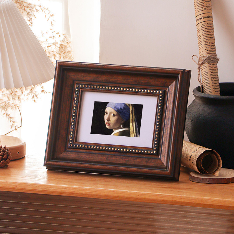 美式复古相框摆台6寸7寸8寸A420寸 画框挂墙洗照片做成相簿架
