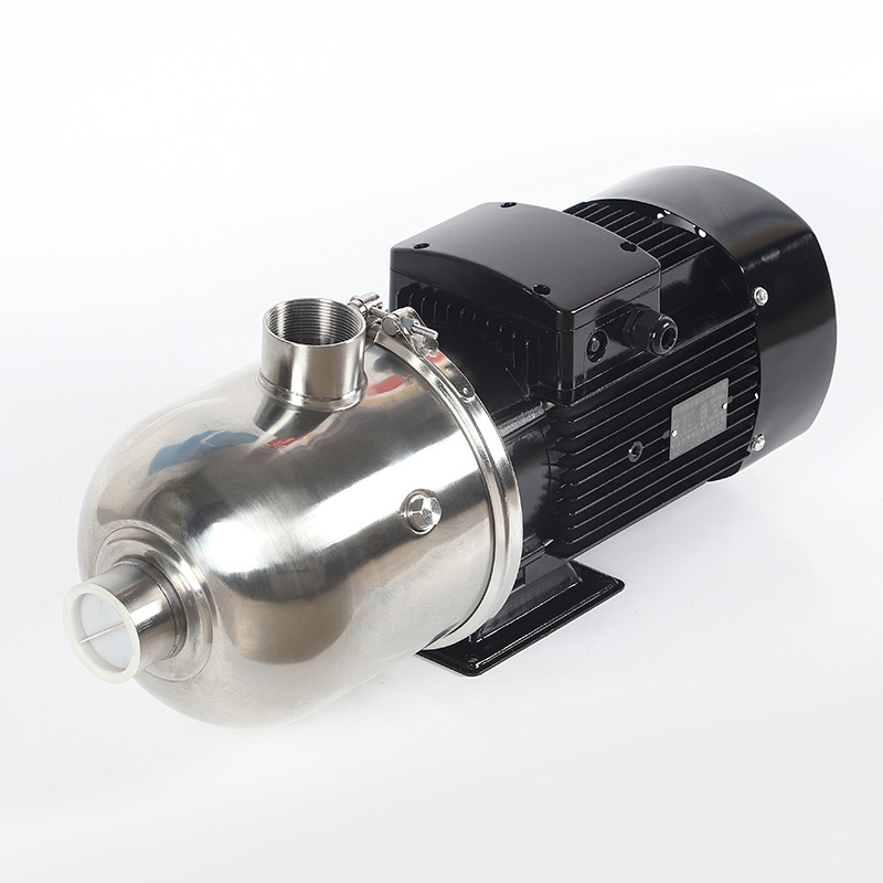 浩帮美卧式增压泵家用304不锈钢耐腐蚀管道多级泵热水循环加压泵