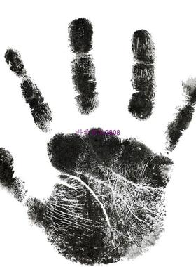 Parent-child Hand Inkpad Fingerprint Watermark Infant Clay T