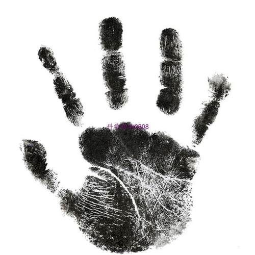 Parent-child Hand Inkpad Fingerprint Watermark Infant Clay T