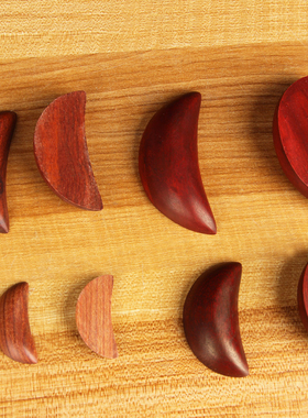 红檀圣卦桃木羊角圣杯红木茭杯圣卦阴阳杯胜杯问拜拜