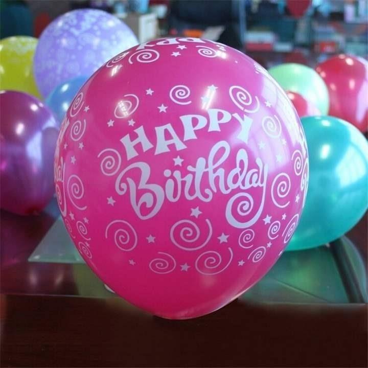 .. Decorationinchlot Happy Birthday Party pcs Ballons 12100