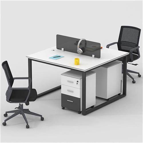 赫孚办公家俱办公桌组合屏风工作位卡座简约现代职员办公桌椅电脑