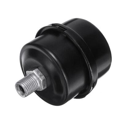 1Pcs Alloy Metal Air Compressor Intake Filter Noise Muffler