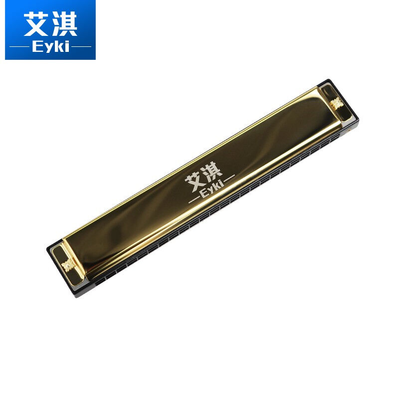 艾淇Eyki口琴24孔专业复音c调儿童学生初学者演奏比赛口琴乐器标