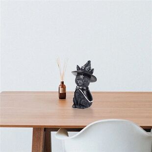 Witch 速发1pc Figurie Cute Mysterious Bla Statue