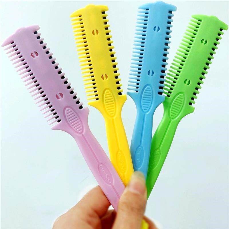 速发双面削发器修剪刘海打薄器梳子修发削发刀削发梳子刀片家用理