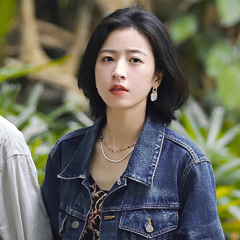 现货元气小众感彩色项链s女2023新款可爱少女甜美独特串珠颈链