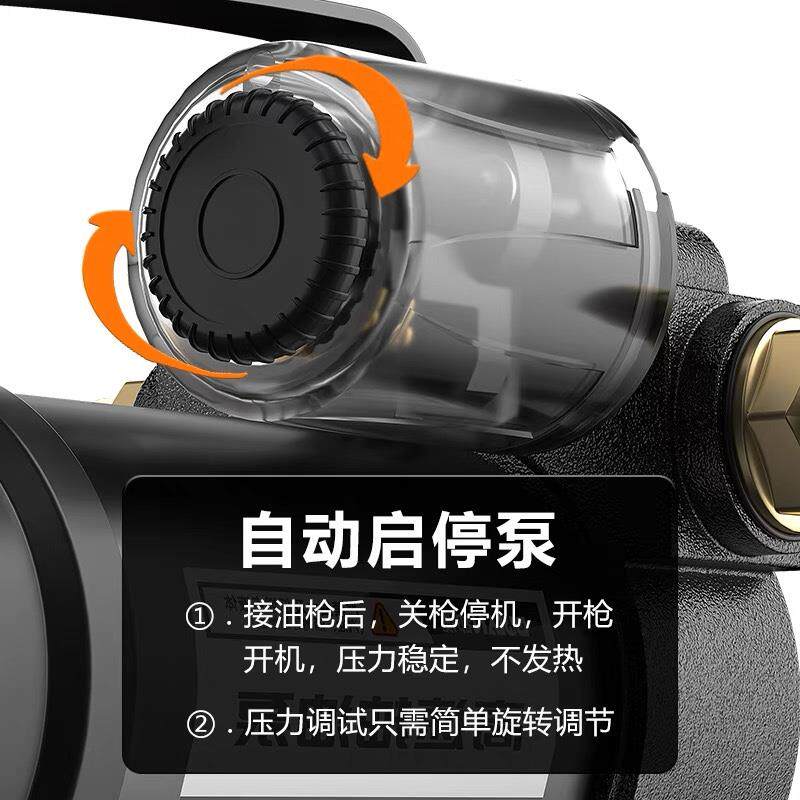 现货自动启停电动抽油泵12V24V220V自吸大功率抽T油泵电动柴油泵