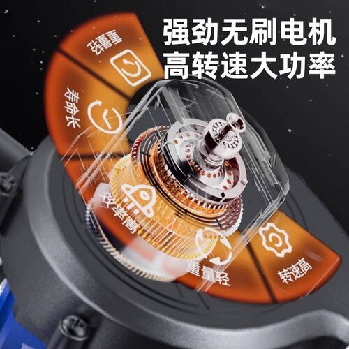 速发无刷自吸无尘墙面打磨机墙壁腻子打磨机砂纸机电动小型磨墙神