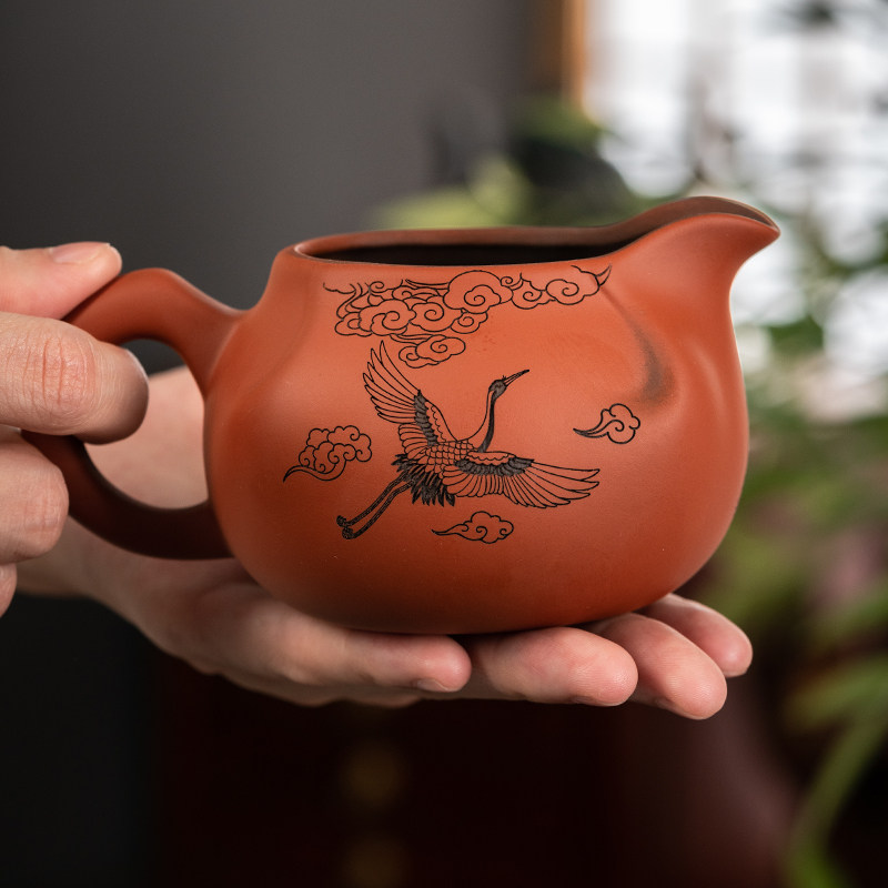 功夫茶具紫砂公道杯大号茶海茶壶茶具套装配件茶漏杯分茶器紫砂壶图片