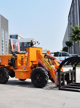 l外贸铲 微型车 柴油小装载机 农用 抓草 779nmii oader