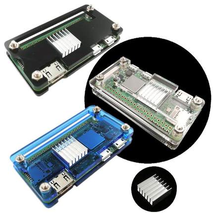 新款树莓派0外壳 Raspberry Pi Zero 2W Pi 0 2 W亚克力外壳套件