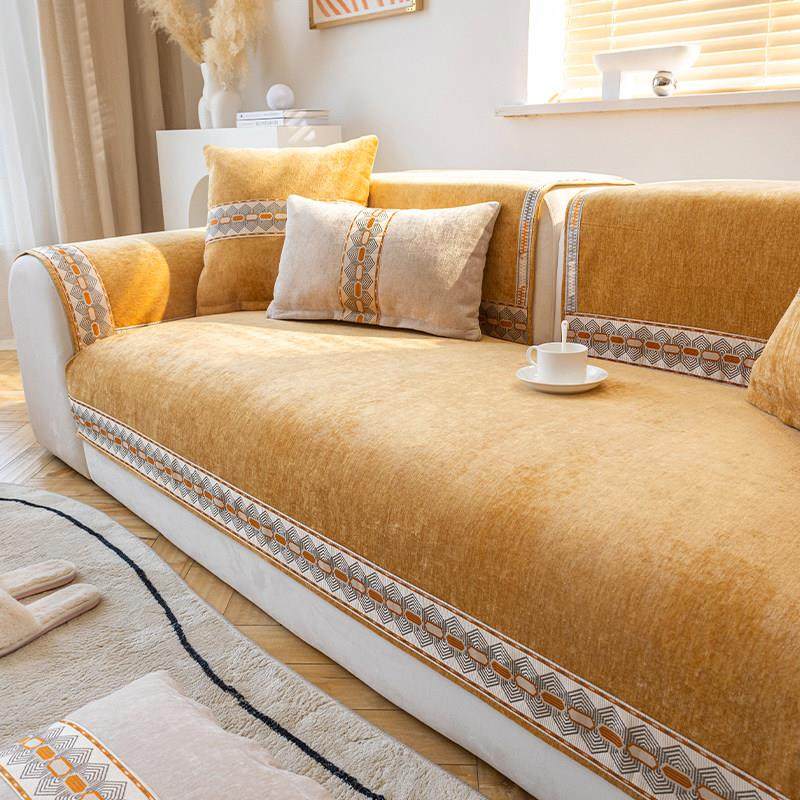 2024轻奢风沙发垫四季通用高端防滑简约现代坐垫子沙发套罩盖布巾,居家布艺,沙发垫,淘宝优惠券,粉丝福利购,淘宝优惠卷