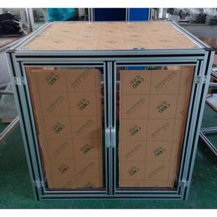 工业铝型材4040 PVC罩子 工业铝型材防护罩 有机玻璃防护罩