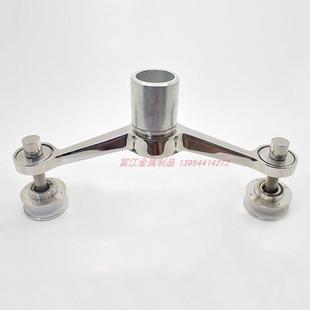 不锈钢200型阳光玻璃雨棚牛腿钢梁支架固定抓驳接头幕墙点式配件