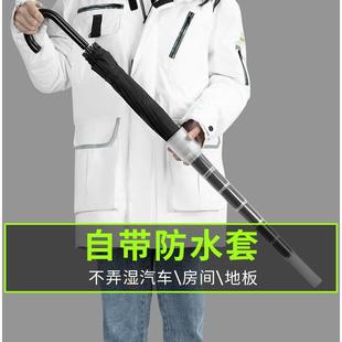 双人自动大号车载16骨长柄伞男加大加固超大三人伞 防水套雨伞男士