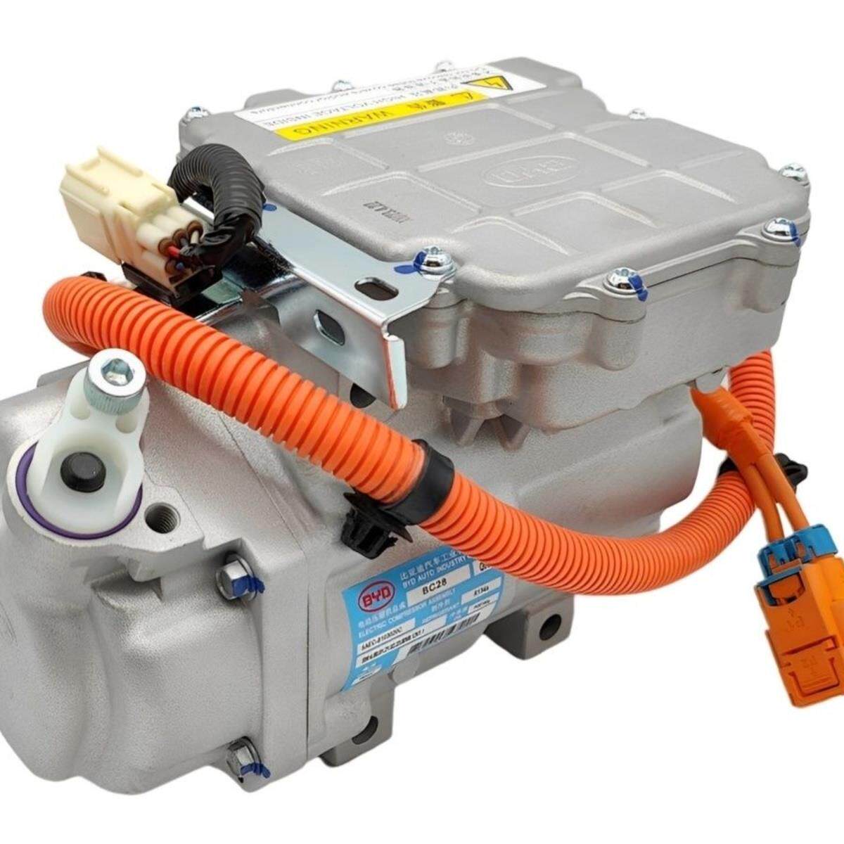 适用于比亚迪秦EV 唐 宋 元 汉PLUS E5 E6新能源空调压缩机冷气泵