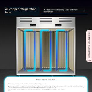 冷岛挂肉柜商用猪牛羊肉冷藏展示柜冷鲜肉排酸保鲜柜立式冷冻冰柜