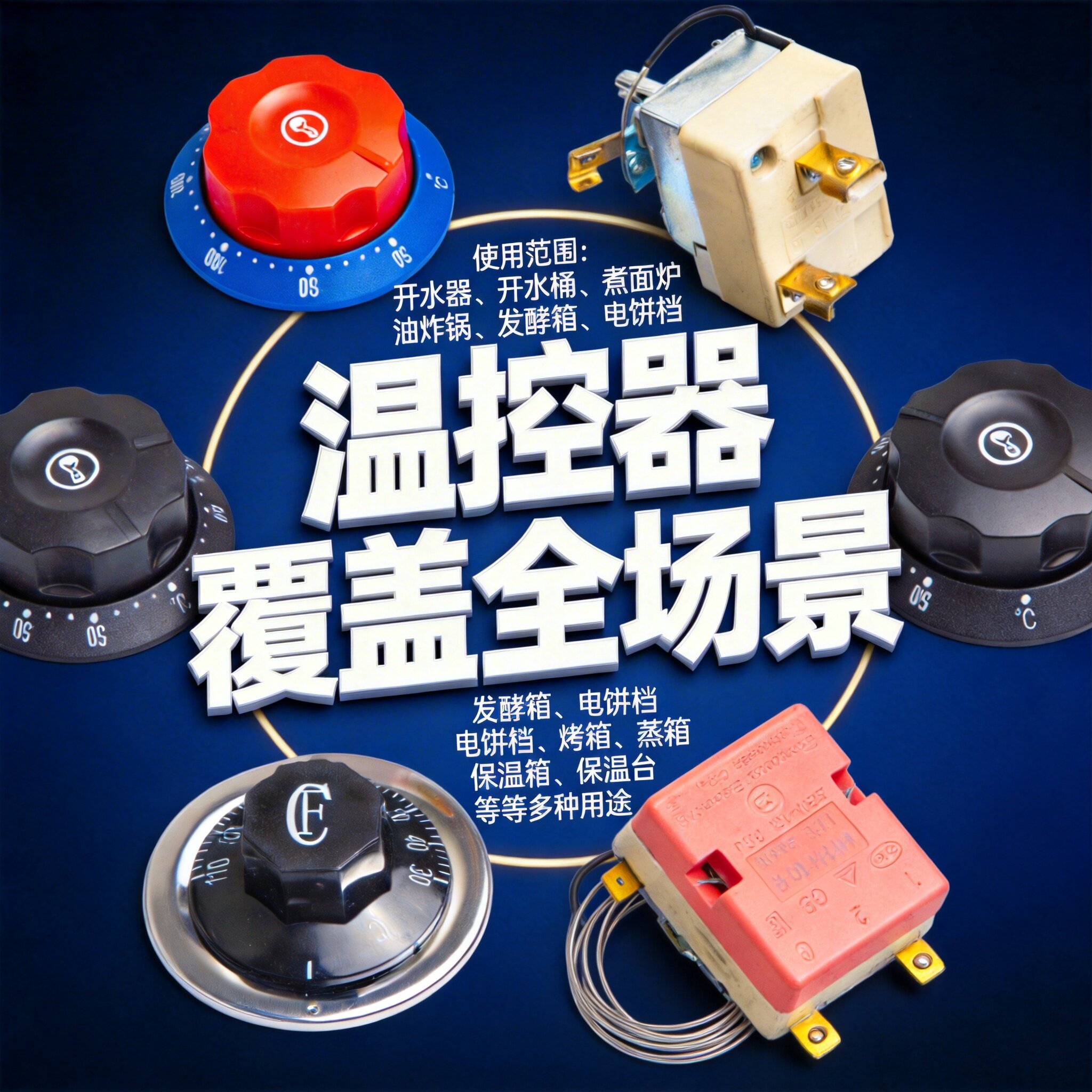 温控开关温度控制器煮面桶热水桶油炸机控温开关限温器保温台蒸箱