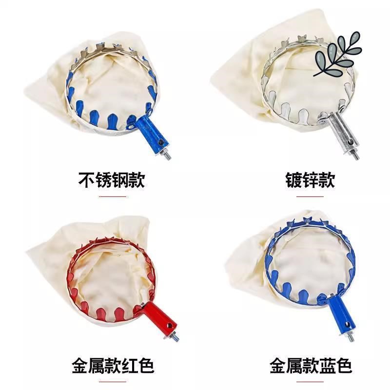 速发摘果子不器杨功伸缩杆高空多梅能神锈钢水果采摘柿子梨荔枝的