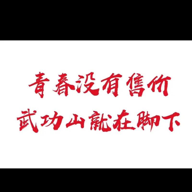 青春没有售价武功山就在脚下登山旗帜户外导游旗音乐节定制爬山旗