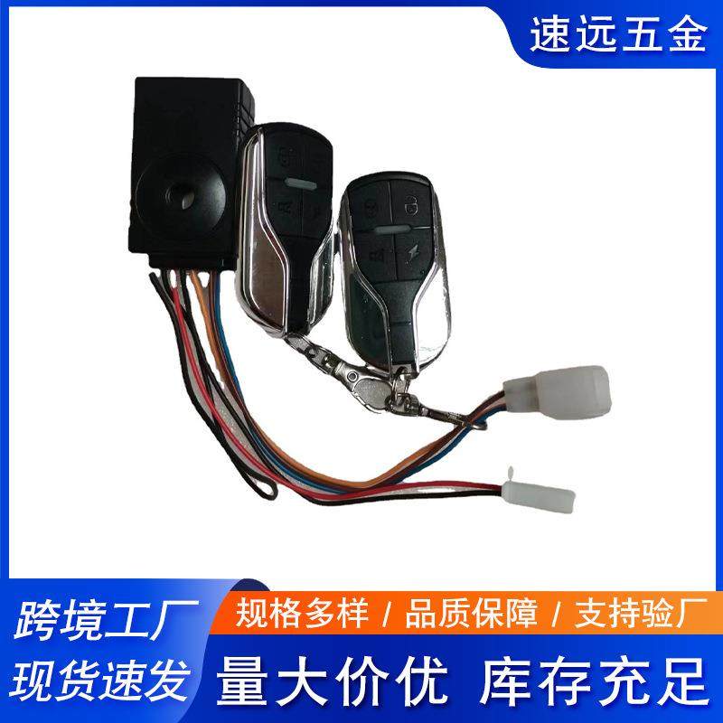 工厂直供电动滑板车钥匙遥控器报警器左拉代驾车改装希洛普十寸车