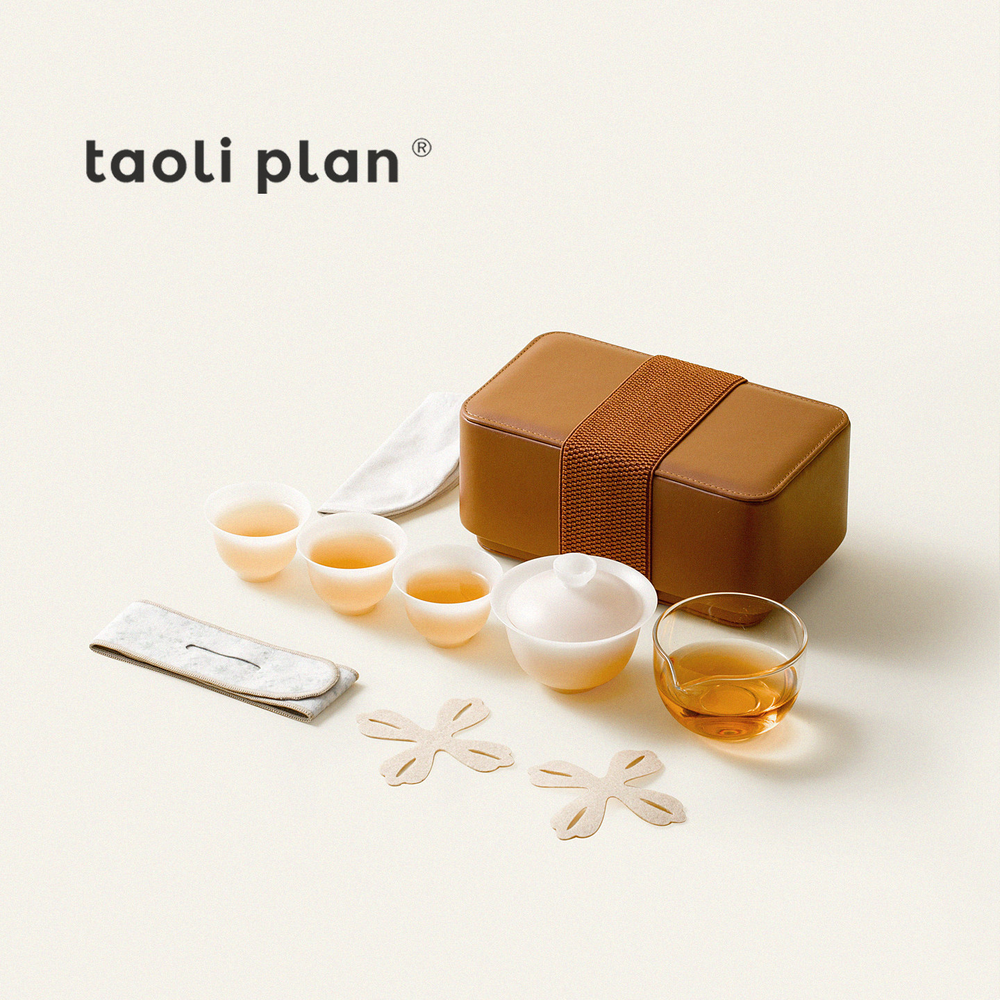 taoliplan高档薄胎璞玉盖碗旅行便携茶具套装白瓷功夫茶具收纳包,餐饮具,整套茶具,淘宝优惠券,粉丝福利购,淘宝优惠卷