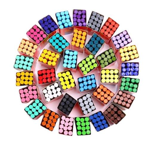 36色重彩油画棒单色重彩棒油性软性画笔补充装