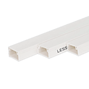 联塑pvc线槽4分6分2414/3919/5922电线槽明装方形槽套管官方旗舰