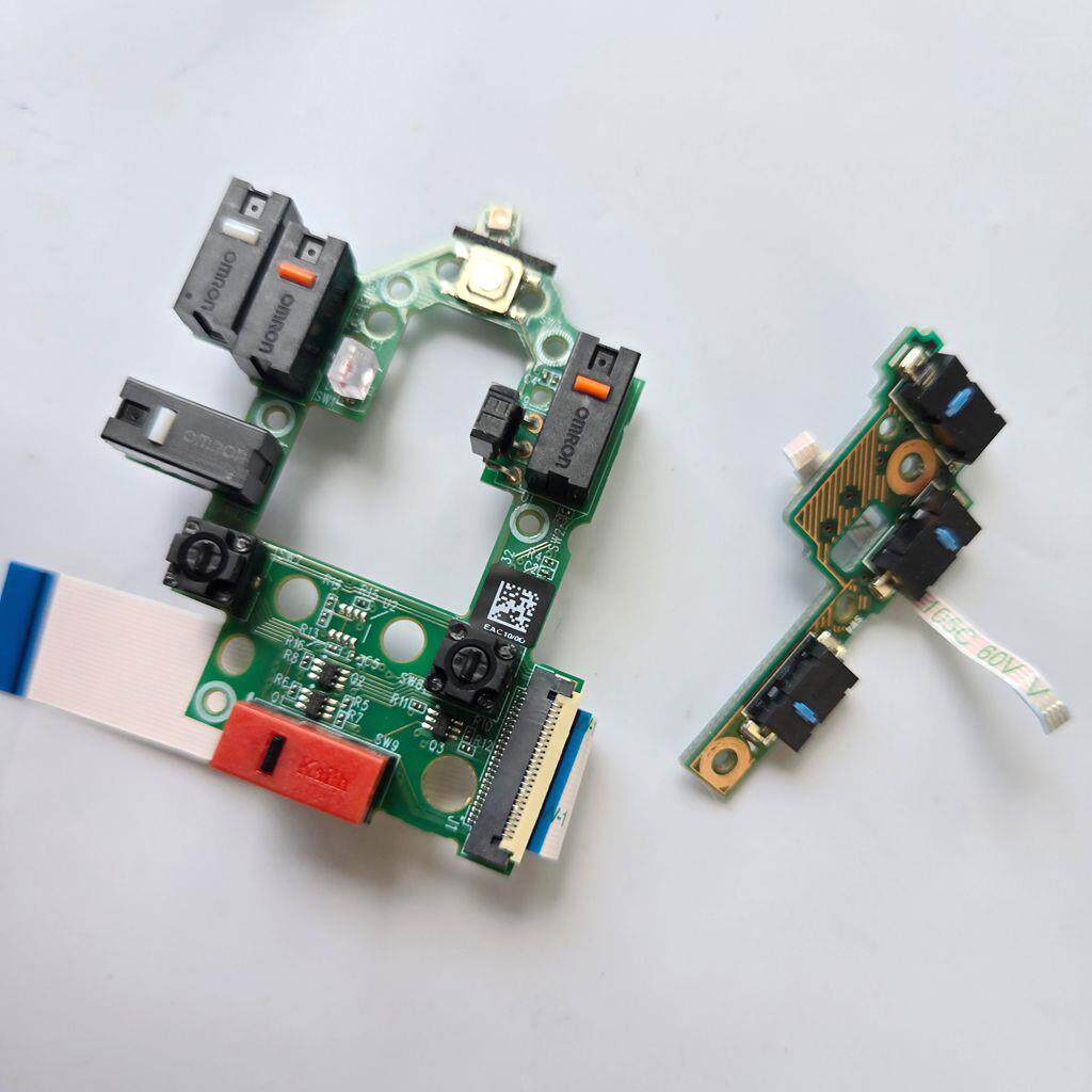 全新原装罗技g502x 无线有线滑鼠plus微动板按键小板侧键配件维修