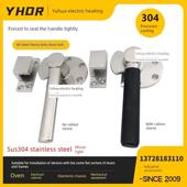 304不锈钢紧密配合旋转手柄烤箱手柄蒸笼设备密封门锁Fhs51 189