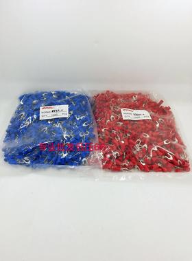 SV2.5-4 1000只叉形预绝缘冷压端头SV2-4 UT带护套接线端子