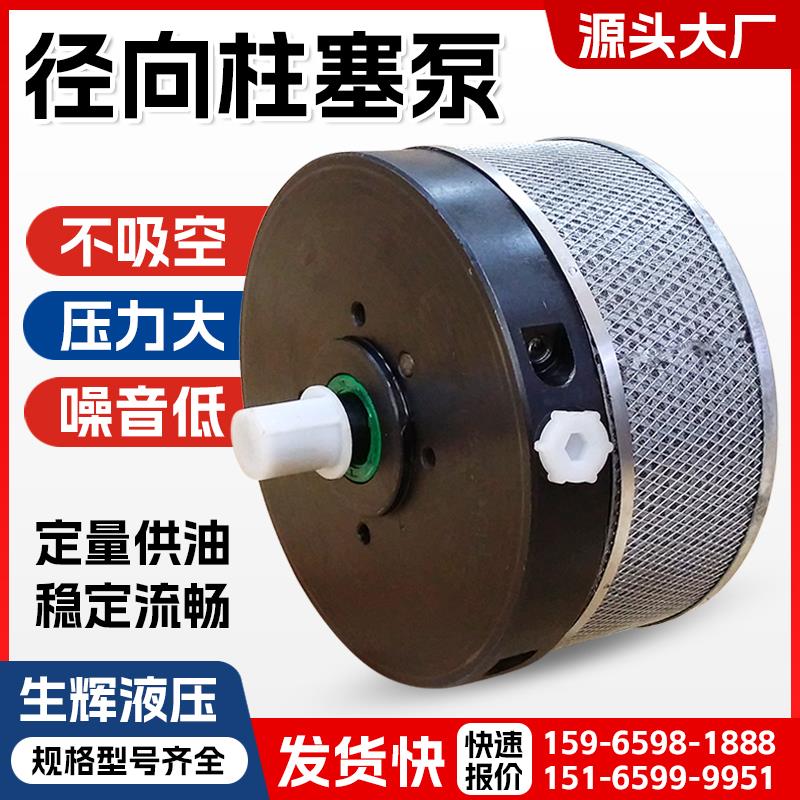 径向柱塞泵0-150PM单双排压力泵大流量轴向液压泵小型rk柱塞泵