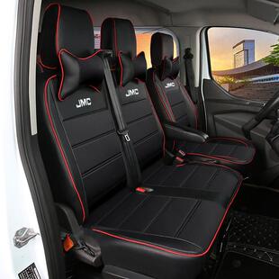 江铃特顺座套全包专用皮座椅套3座四季厢式货车福顺6座真皮坐垫套