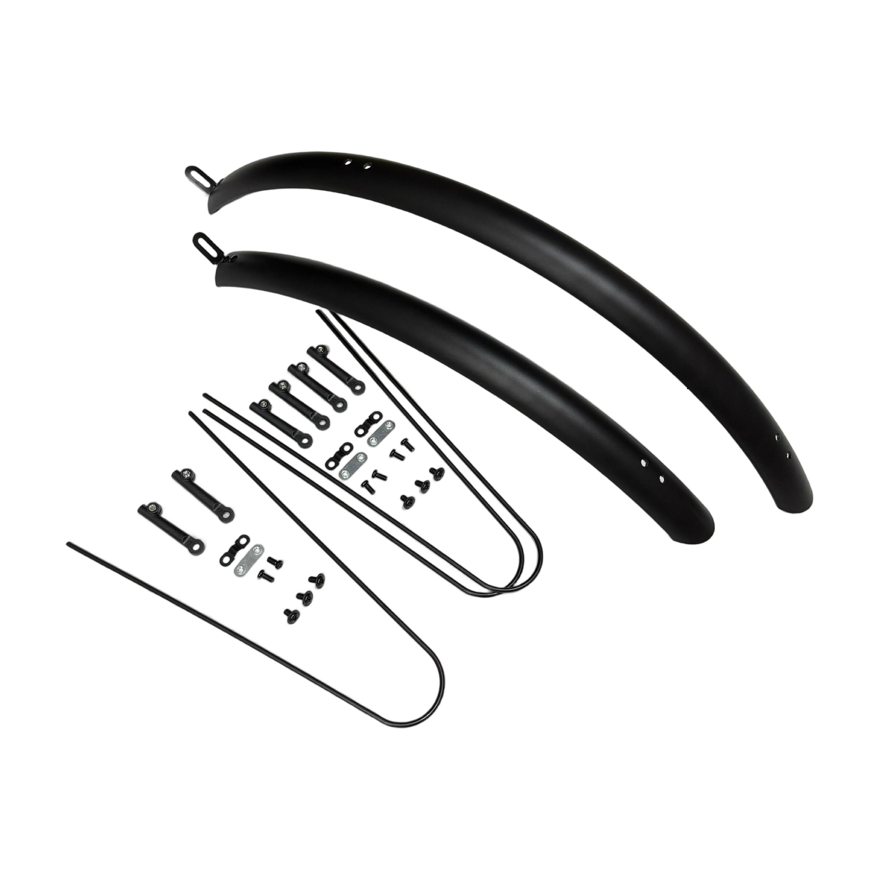 适用于 于RC100v2公路车700C挡泥板泥除宽4.3cm哑黑色c煞车泥瓦