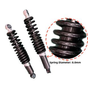 通用后减震大力加粗弹簧电动车改装车简易避震器纯液压后减