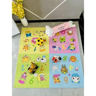 爬爬垫拼接卡通数字泡沫垫儿童早教婴儿宝宝爬行垫字母拼图地垫子