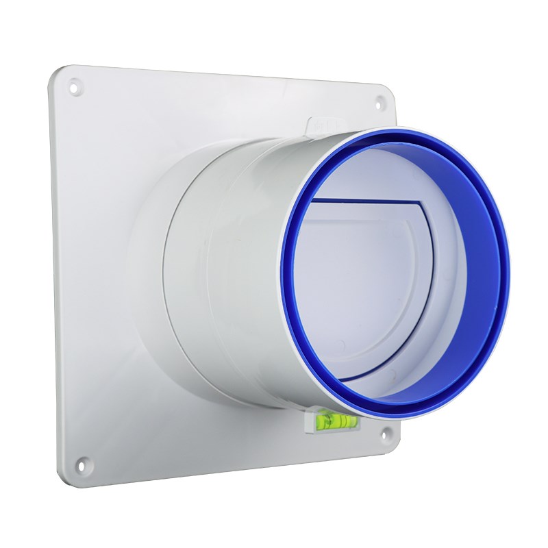 卫生间浴霸止回阀排气扇止逆阀80mm/100mm排气管道阀防风防臭味阀