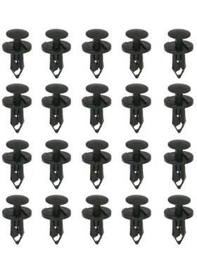 190Pcs Plastc Fastener Rvet Car Push Pn Rvet Trm Clps