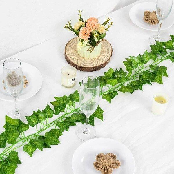 Artificial Ivy Wreath Artificial Plant Plastic Fake Foliage