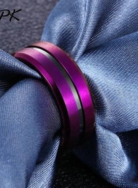 mecnGJ612s titanim su9teel ring acessories tide male