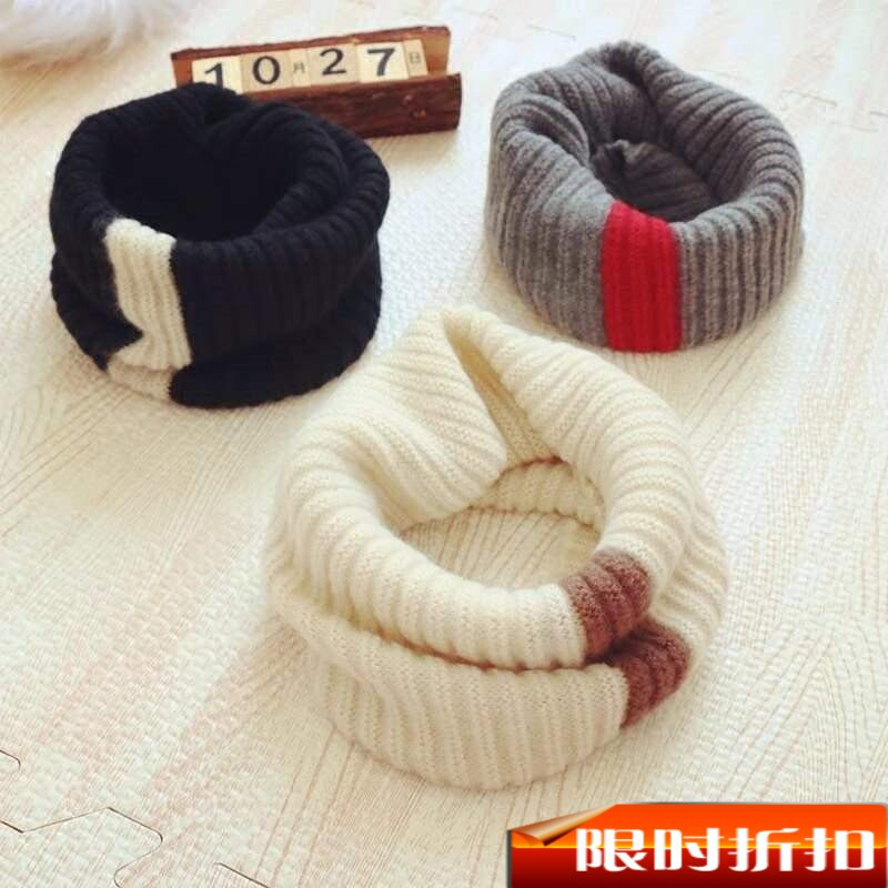 Korean version of baby scarf warm wool scarf