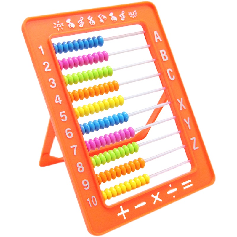 小学一年级数学教具 幼儿园加减法算术益智算盘珠算架儿童计数器