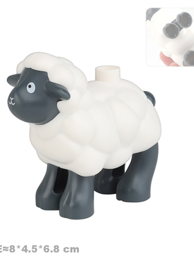 Multiple Styles Big Size Building Blocks Animals Accessories