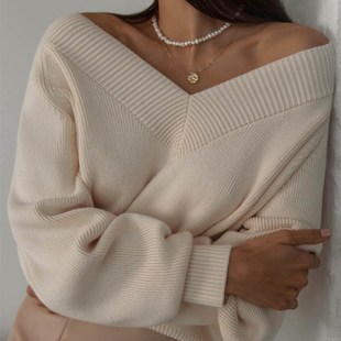 Winter Woman 2023 Vintage Sweaters Fashion Oversize Sweater